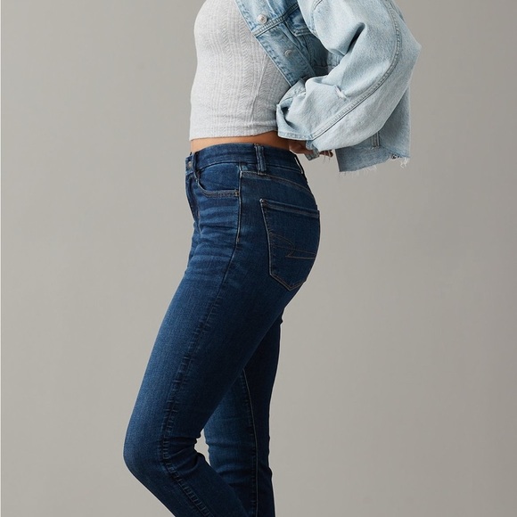 American eagle curvy high rise jegging dark wash - Picture 4 of 10